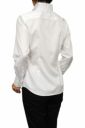 レディースシャツ 6051-L09-WHITE-バック