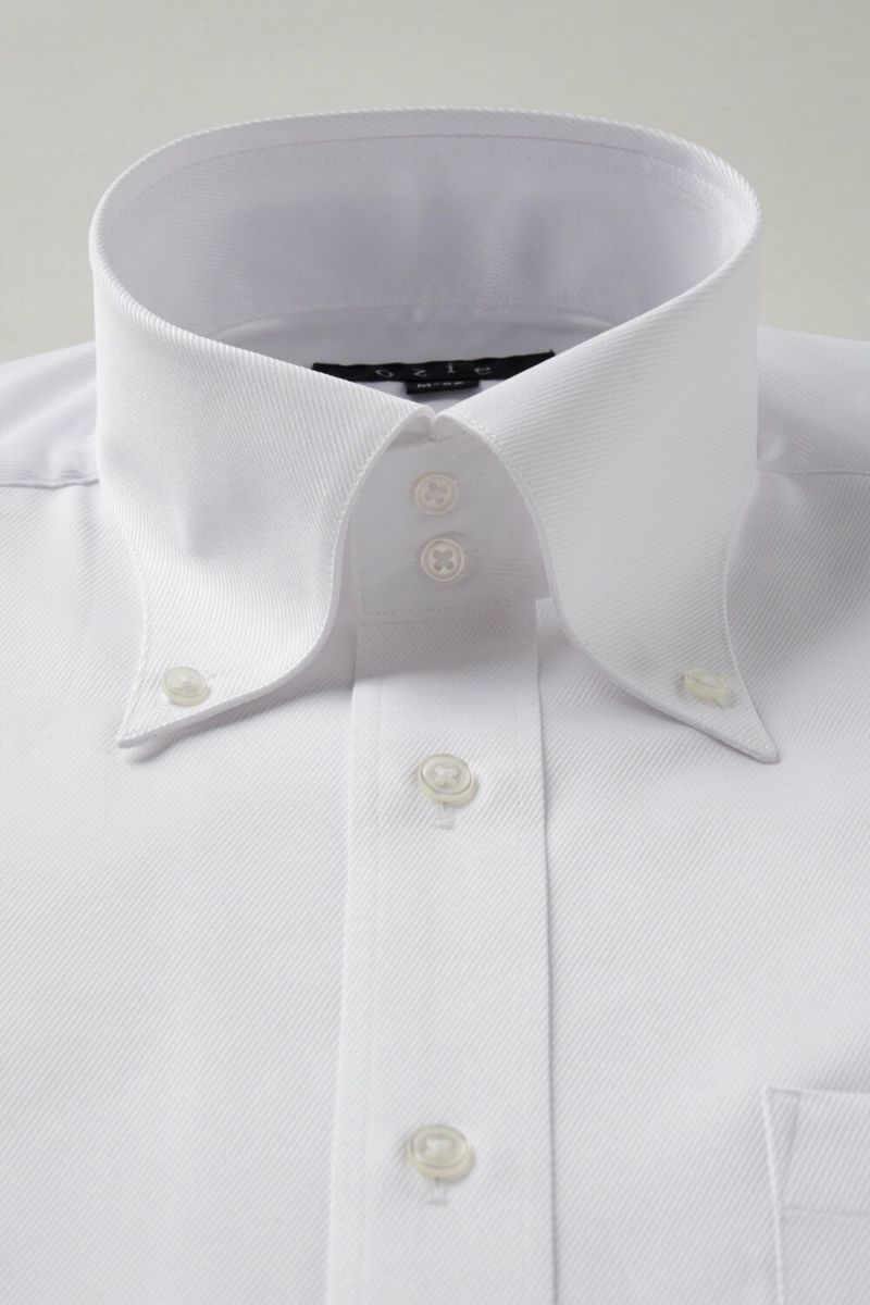 ワイシャツ 8065SD-R11A-WHITE-衿1