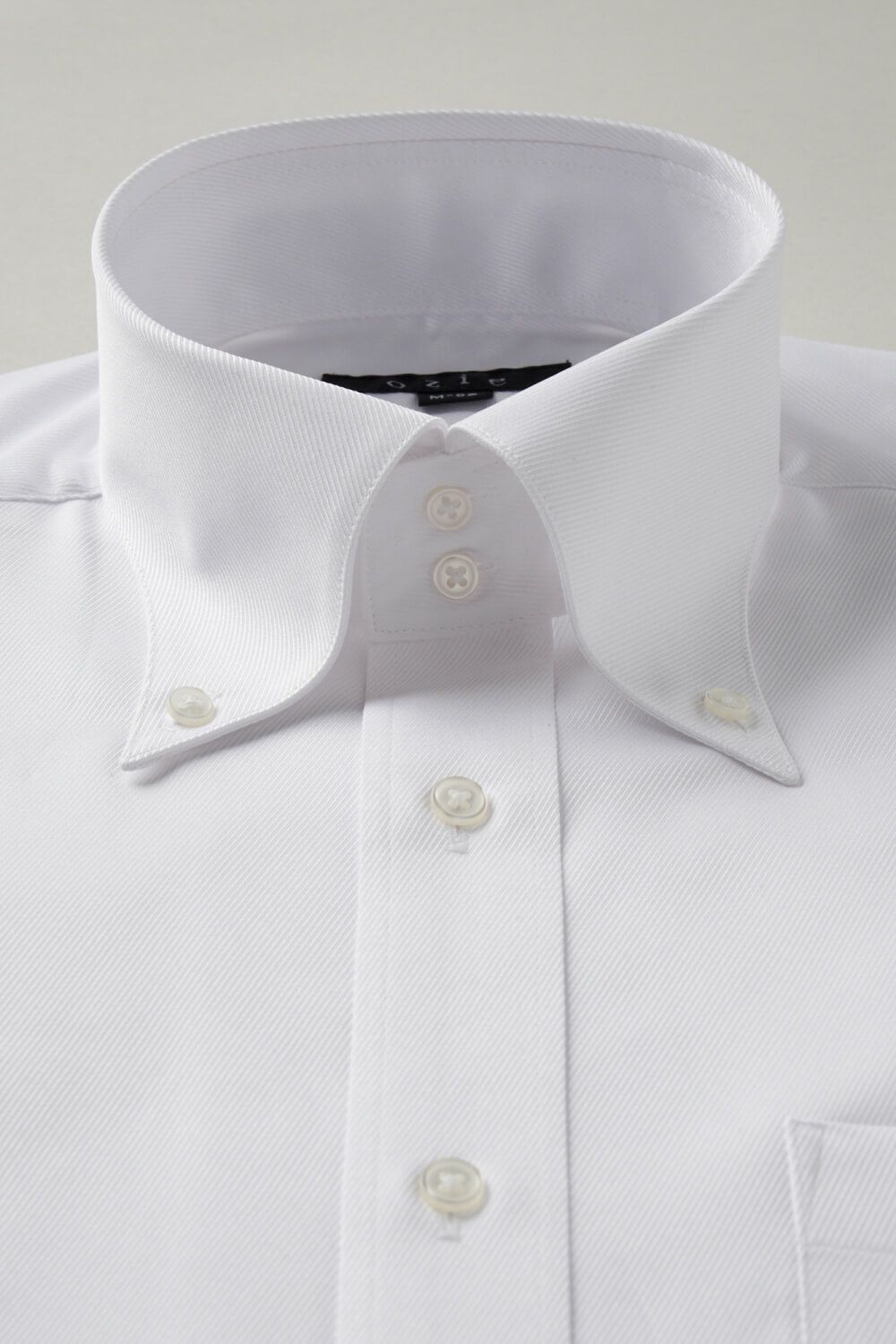 ワイシャツ 8065SD-R11A-WHITE-衿1
