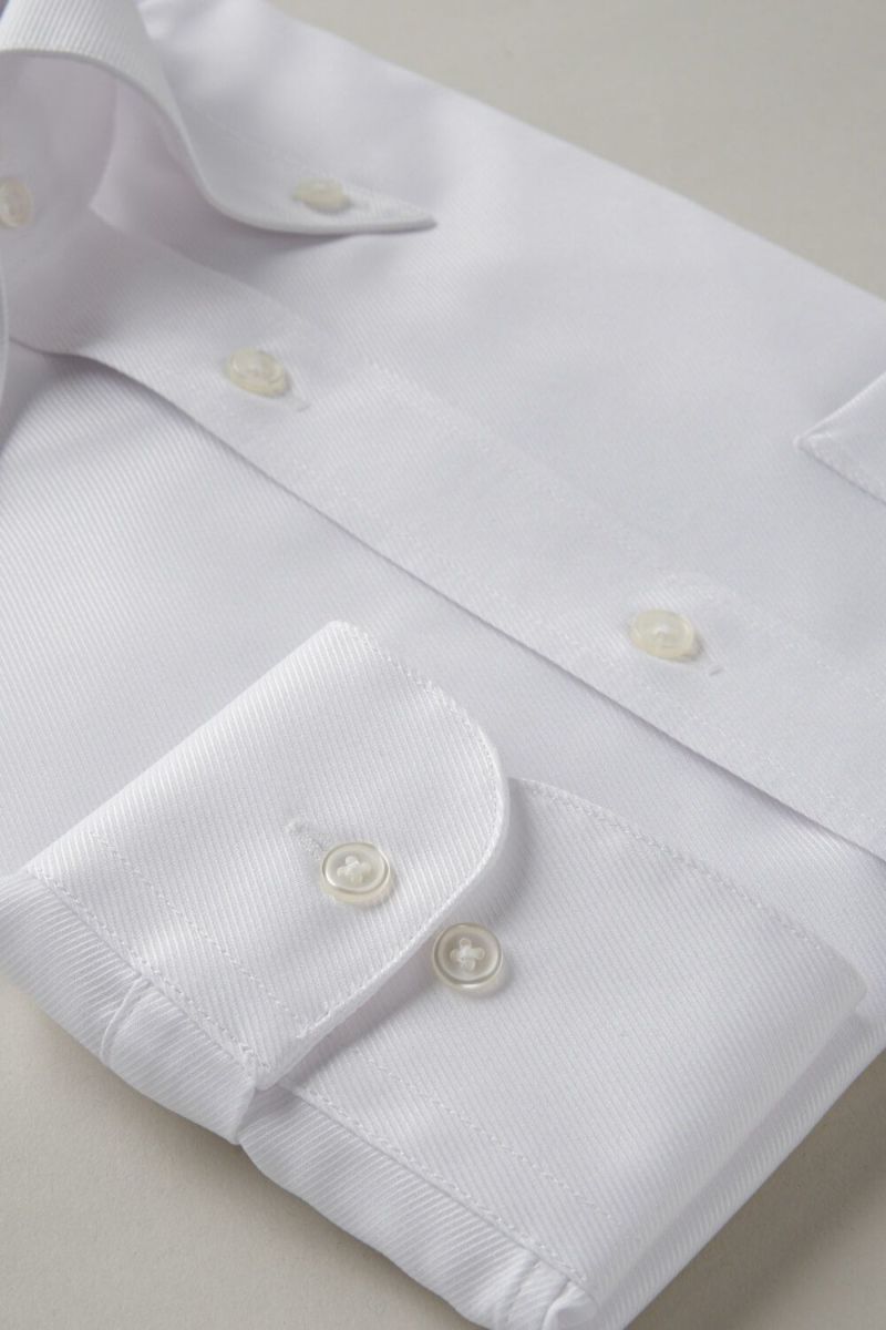ワイシャツ 8065SD-R11A-WHITE-カフス