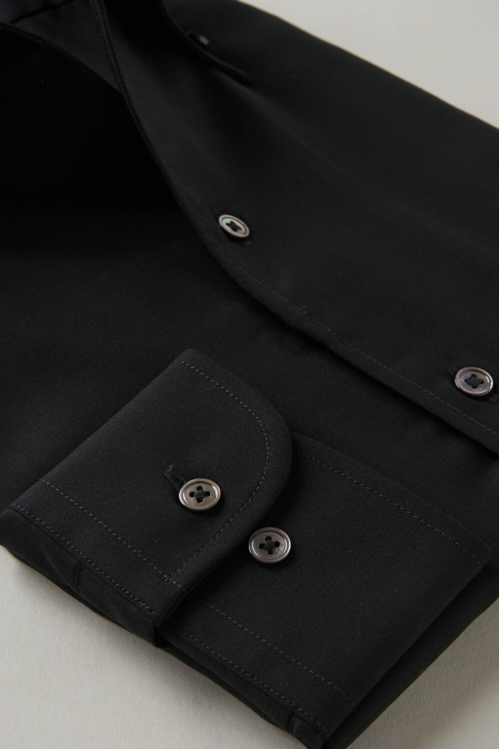 ワイシャツ 8054W-R11A-BLACK-カフス