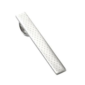 【ネクタイピン・タイバー】サイモンカーター・イギリス製・MICRO DOT TIE SLIDE・シルバー
