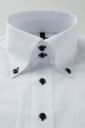 ワイシャツ 8065T-B01A-WHITE-衿1
