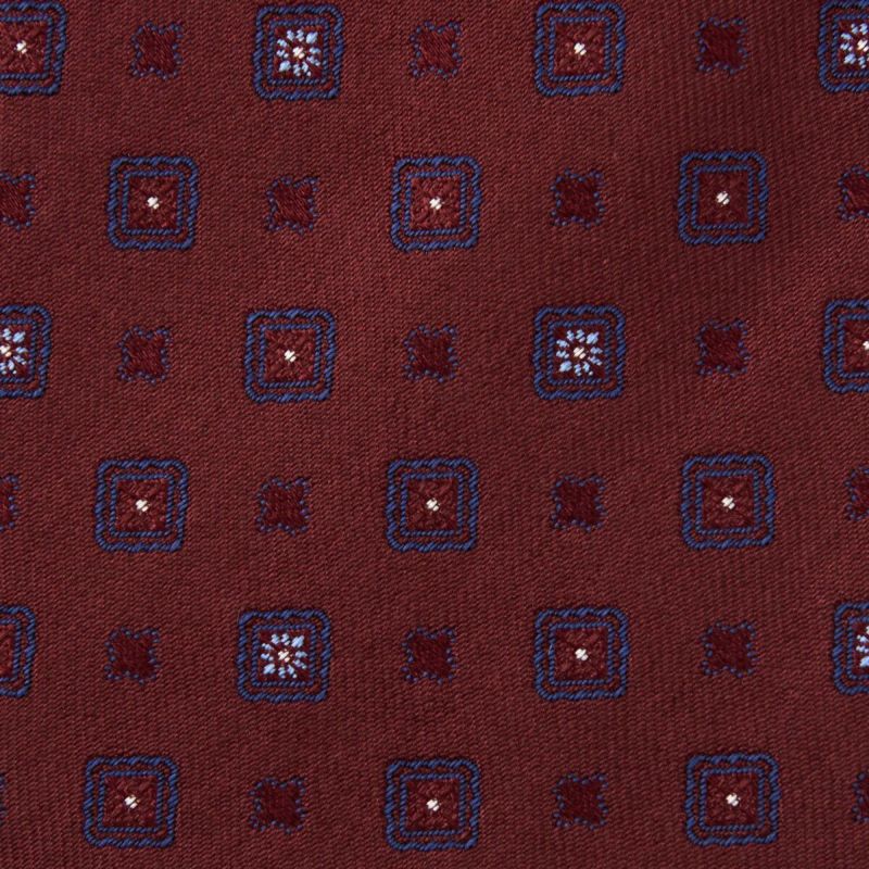 ネクタイ NI-361-WINERED-生地