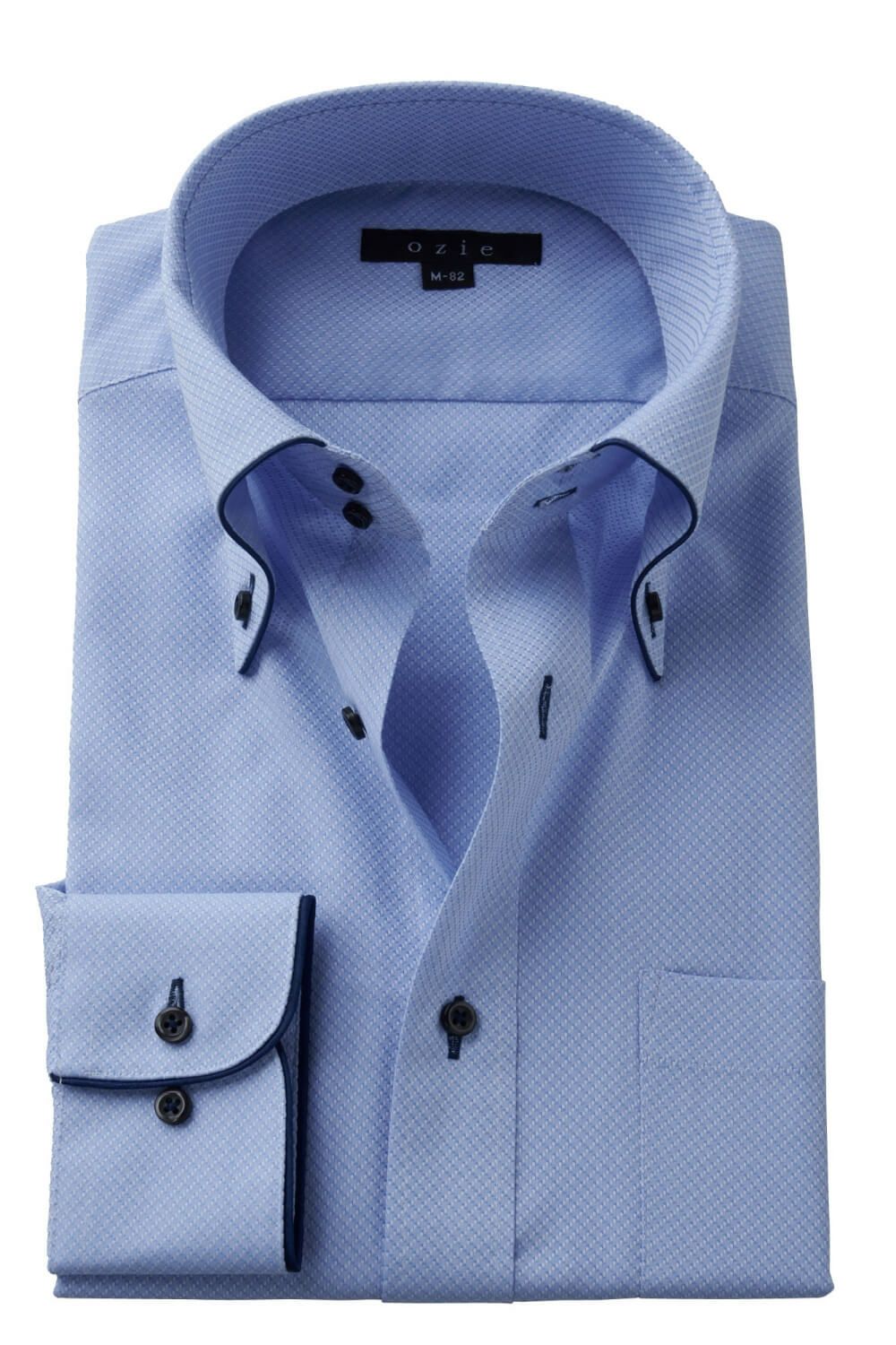 メンズワイシャツ・カッターシャツ 8065T-U10B-BLUE