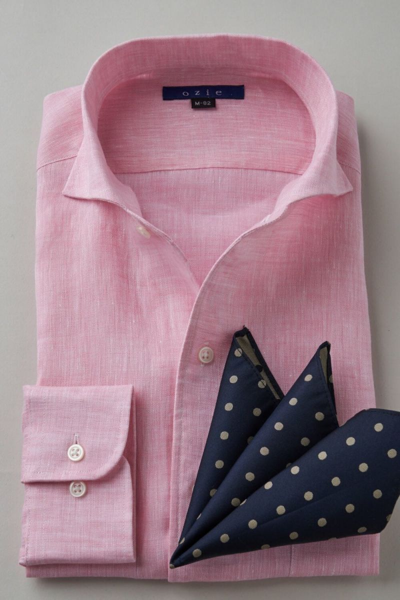 ワイシャツ 8045A-B03A-PINK-コーディネートイメージ