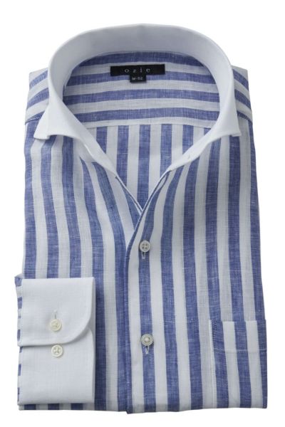 ワイシャツ 8045ACL-B03A-NAVY