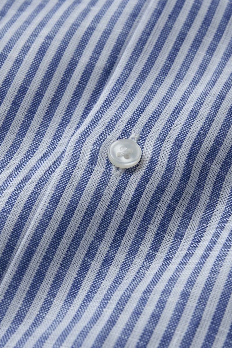 ワイシャツ 8063A-B03C-NAVY-生地