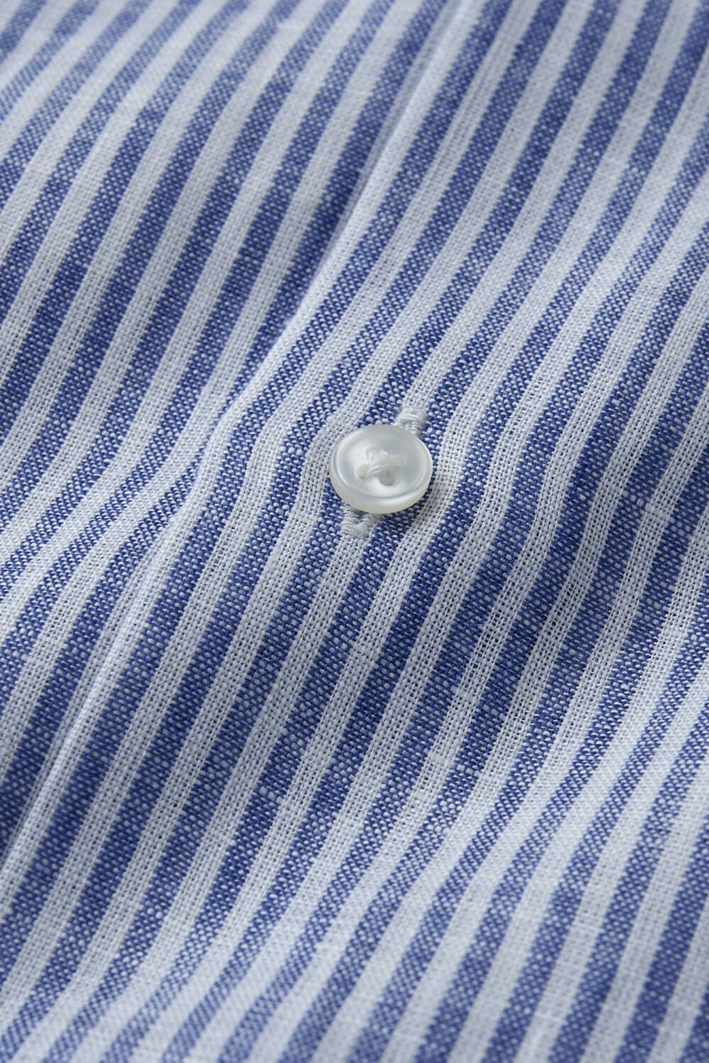 ワイシャツ 8063A-B03C-NAVY-生地