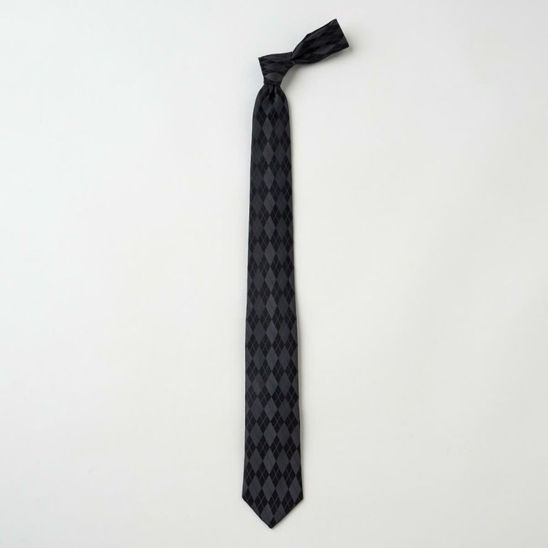 ネクタイ NN-C-021-BLACK-全体