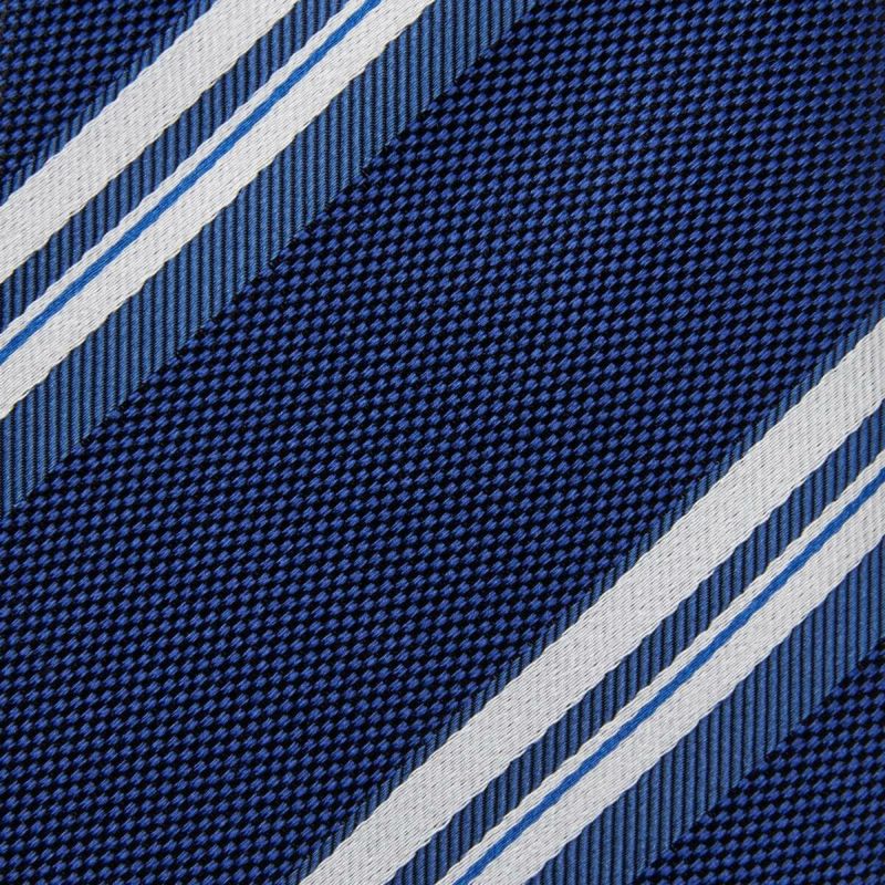 ネクタイ NJ-B02-02-NAVYBLUE-生地