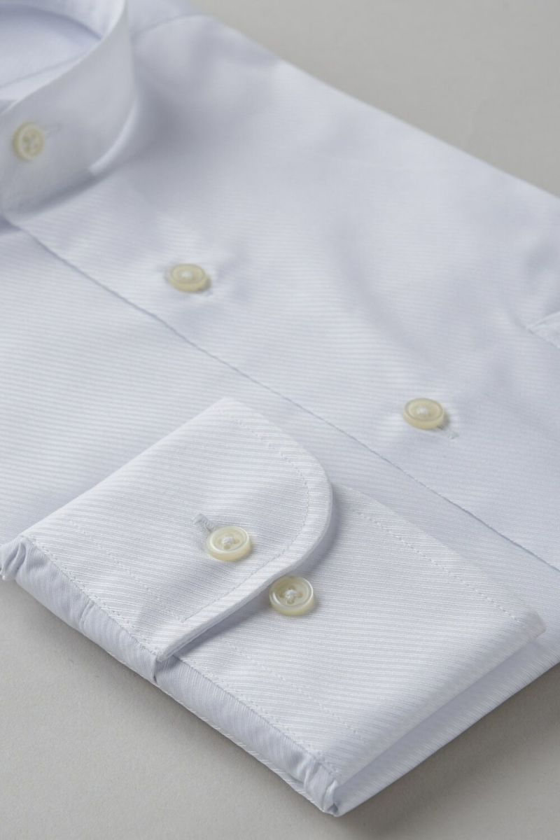 ワイシャツ 8063SD-B02B-WHITE-カフス