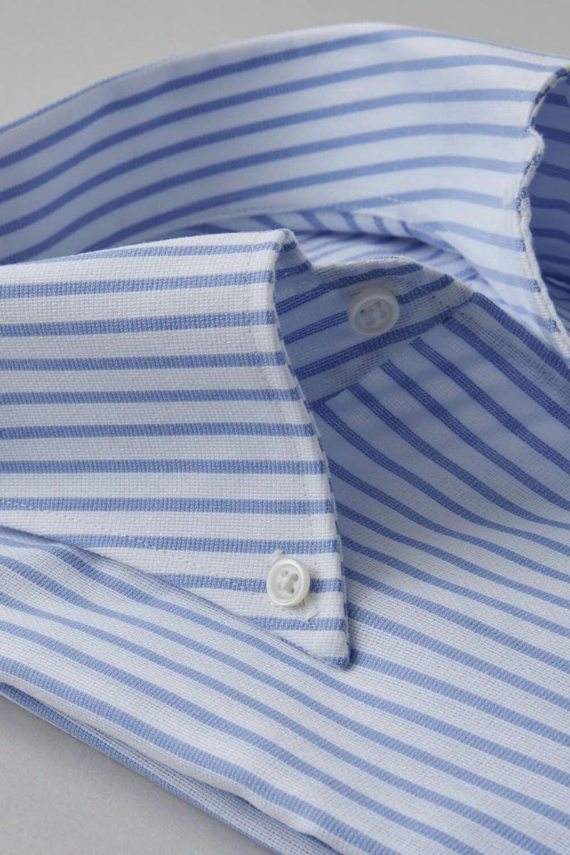 ワイシャツ 8051-B03C-SAX-衿2