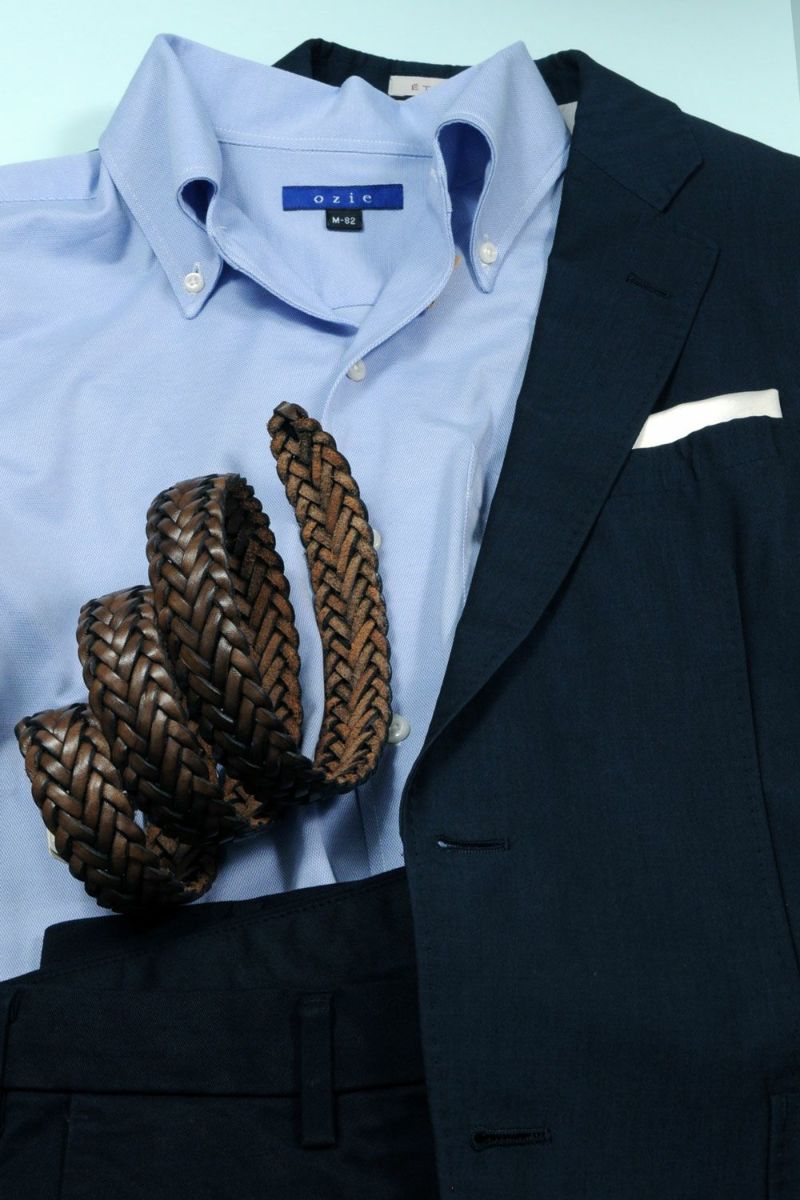 ワイシャツ 8054-B03B-BLUE-コーディネートイメージ3