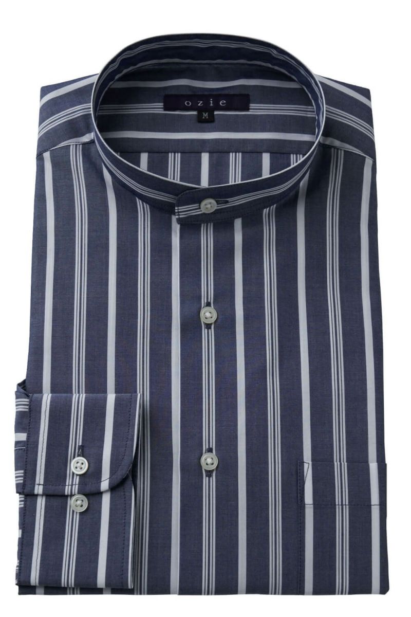 ワイシャツ 8063-B04E-NAVY