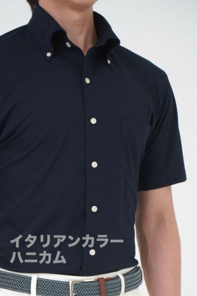 ワイシャツ・ニットシャツ・半袖 8054SS-B04A-NAVY