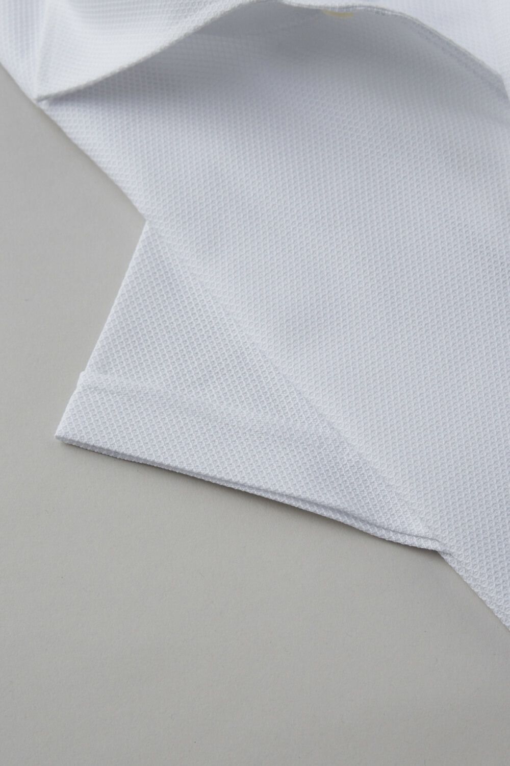 ワイシャツ 8045SS-B04I-WHITE-カフス