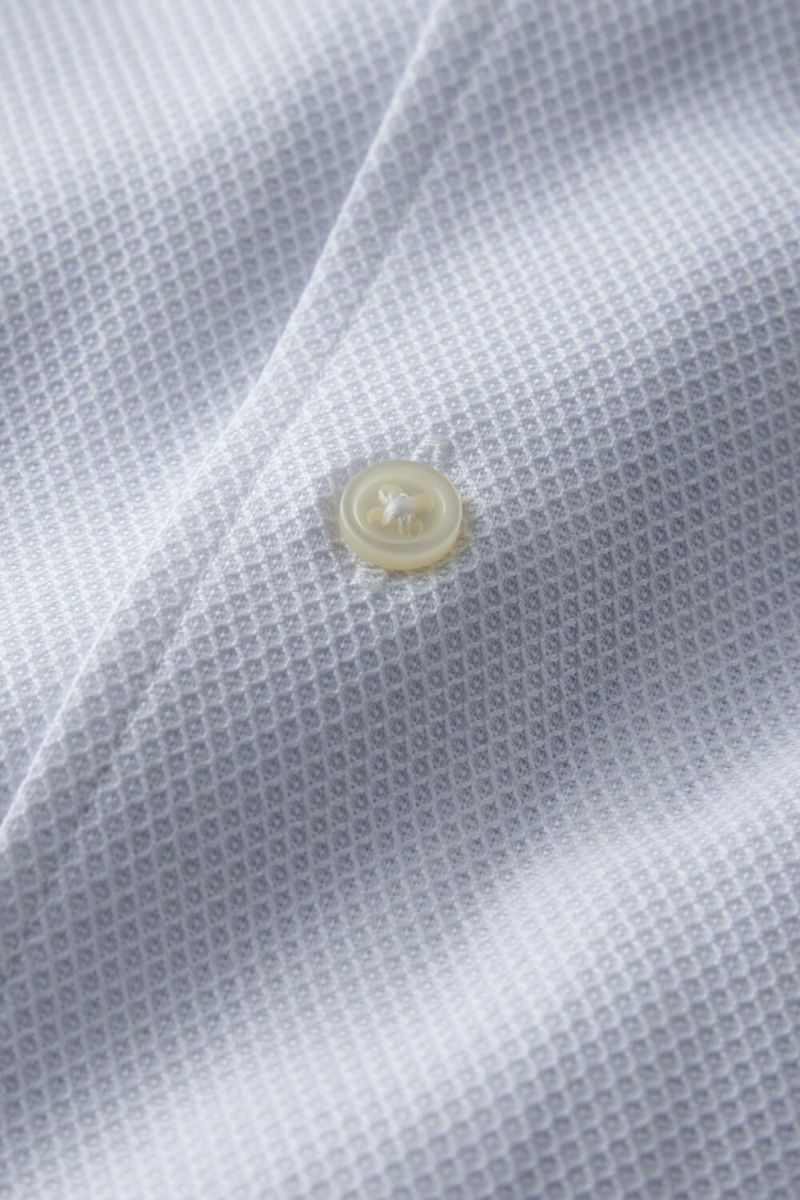 ワイシャツ 8045SS-B04I-WHITE-生地
