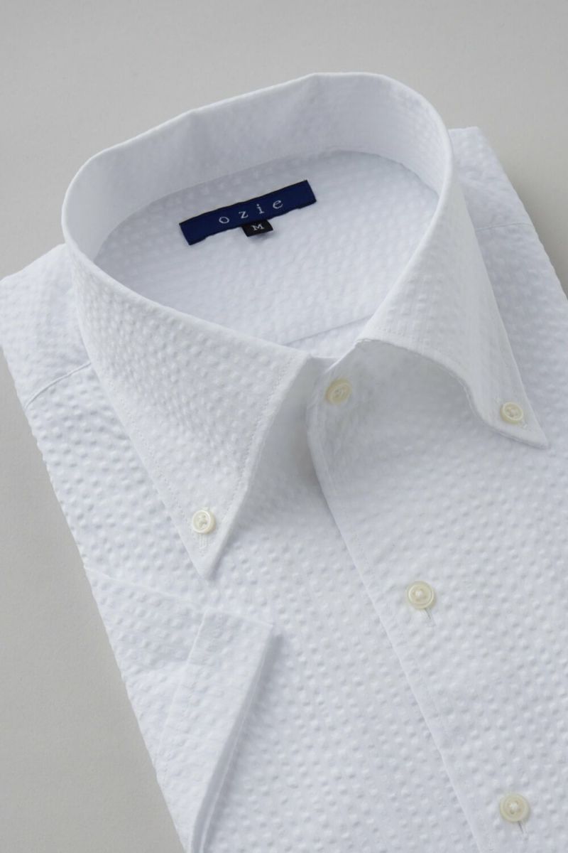 ワイシャツ 8051SSC-B04A-WHITE-衿3