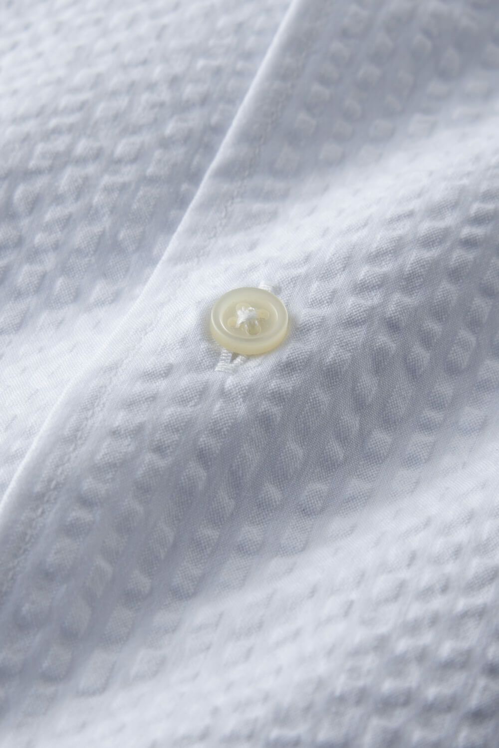 ワイシャツ 8051SSC-B04A-WHITE-生地