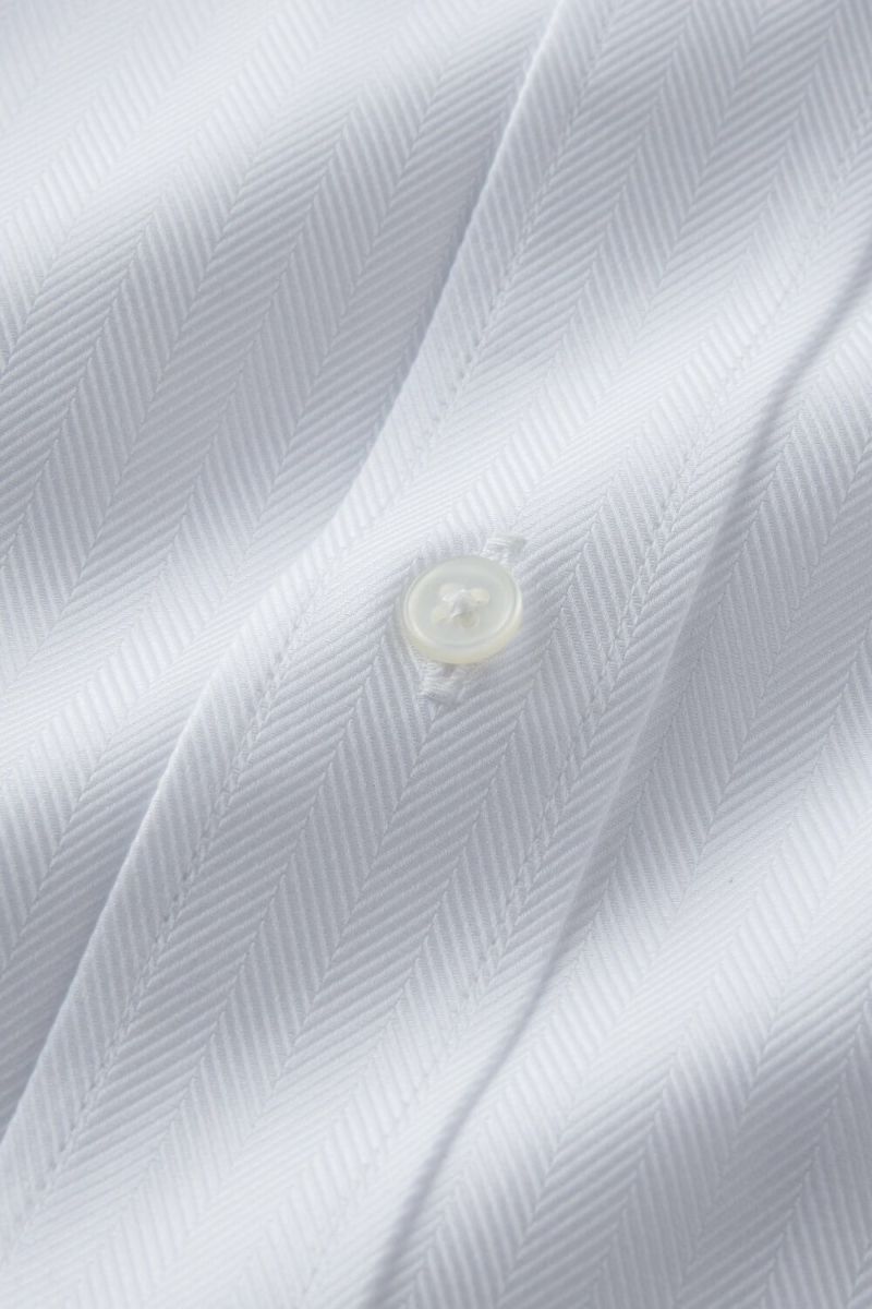 ワイシャツ 8076-B04A-WHITE-生地