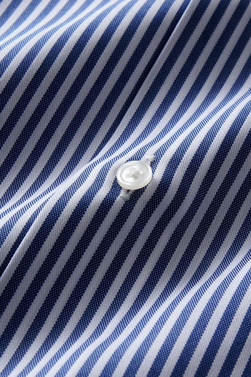 ワイシャツ・ドレスシャツ 8070SD-B06A-NAVY 生地
