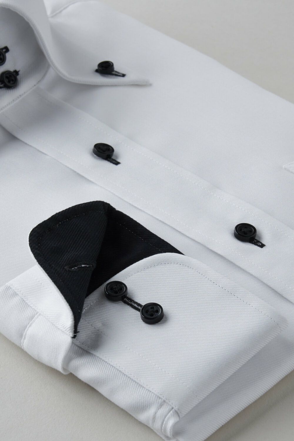 ワイシャツ 8058-B07A-WHITE-カフス