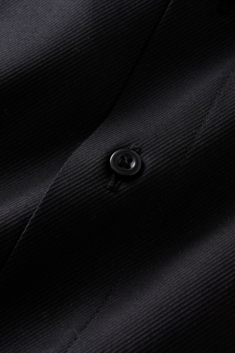 ワイシャツ 8063-B08A-BLACK-生地