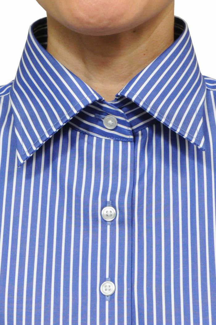 レディース 6071-M09-BLUE-衿