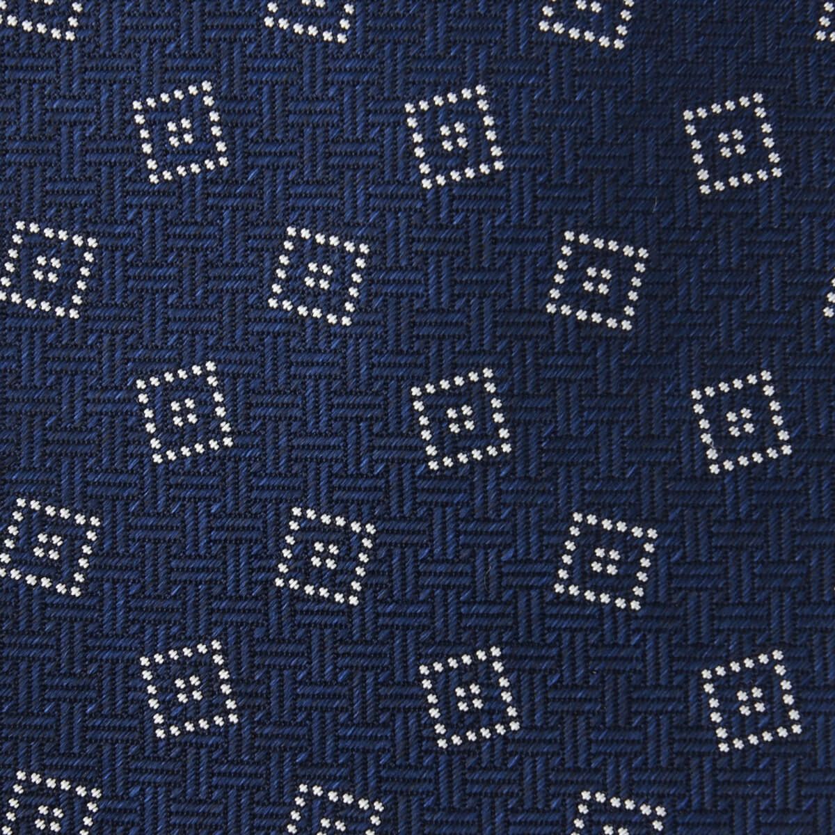 ネクタイ NY-ME-008-NAVYBLUE-生地