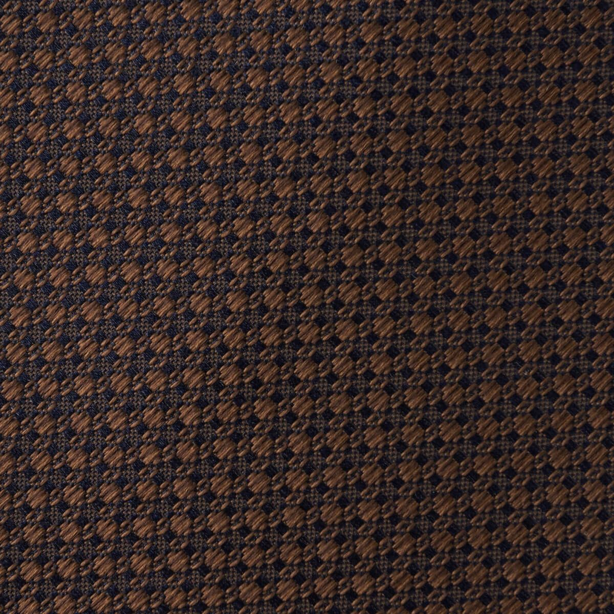 ネクタイ NY-A-008-BROWN-生地