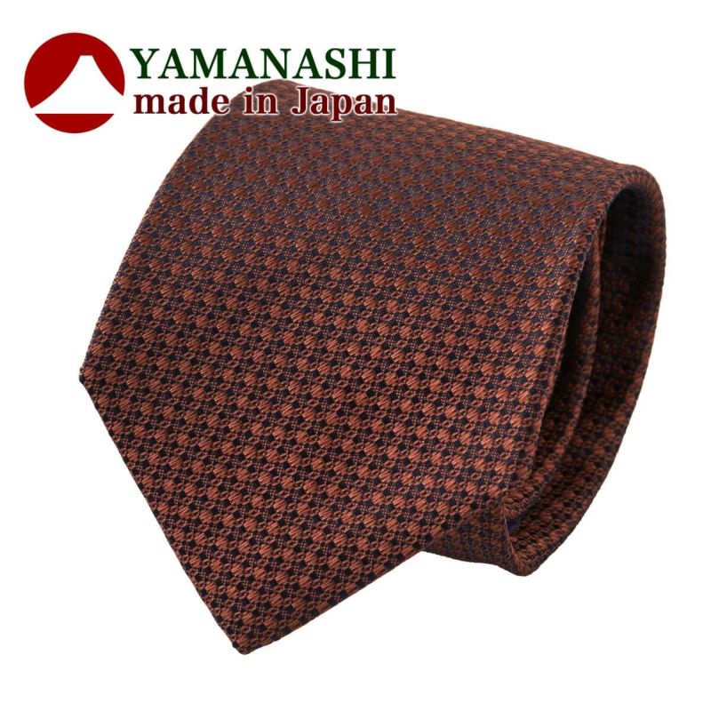 ネクタイ NY-A-009-ORANGEBROWN