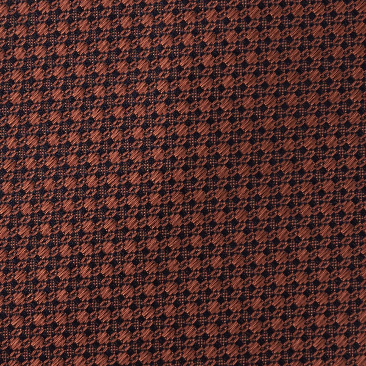 ネクタイ NY-A-009-ORANGEBROWN-生地