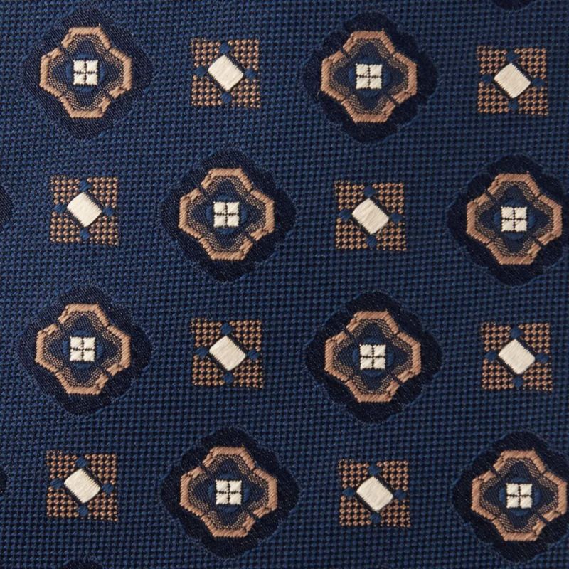 ネクタイ NY-A-012-BROWN-生地