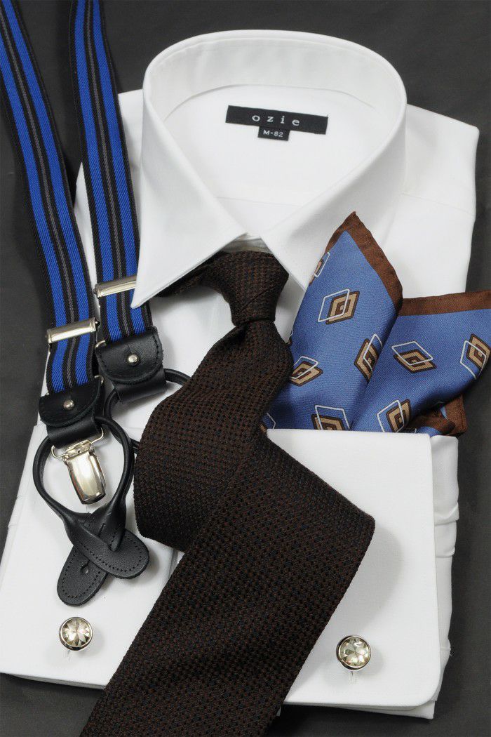 サスペンダー　コーディネート2　SP-ALW-01-BLUE