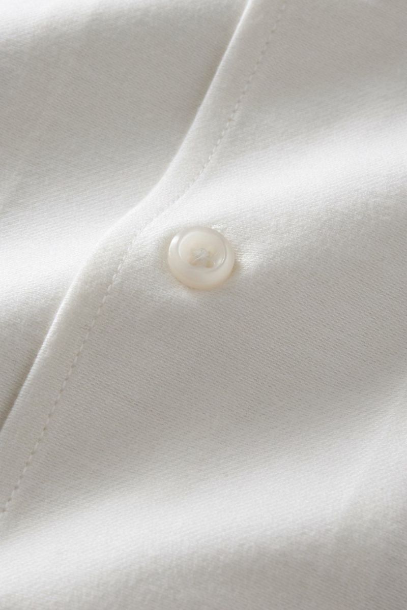 ワイシャツ 8054-B10A-WHITE-生地