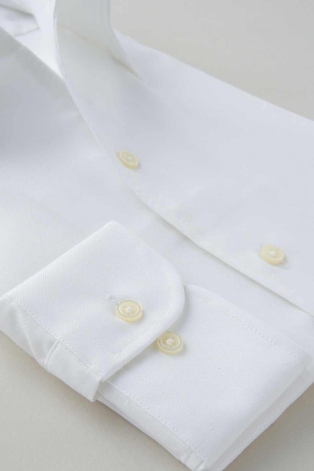 ワイシャツ 8051P-B10A-WHITE-カフス