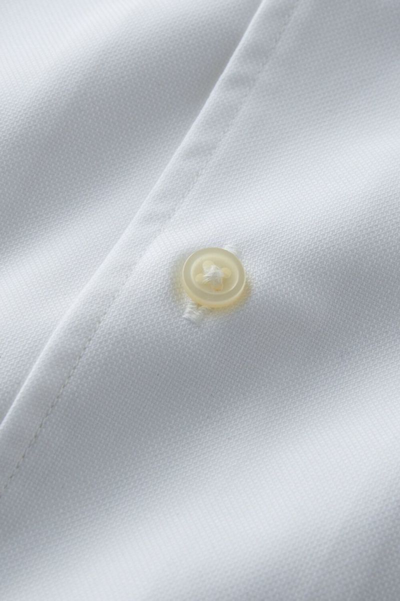 ワイシャツ 8051P-B10A-WHITE-生地