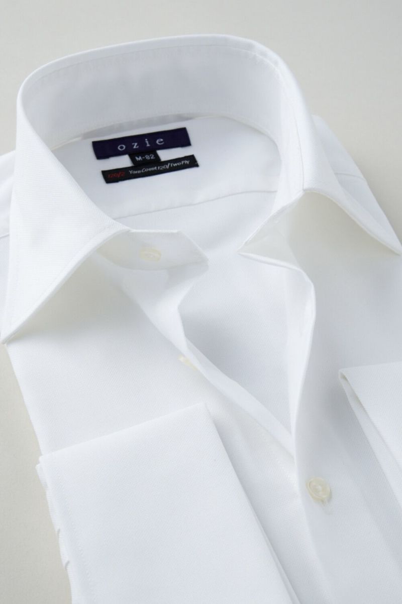 ワイシャツ 8004P-B10A-WHITE-衿2