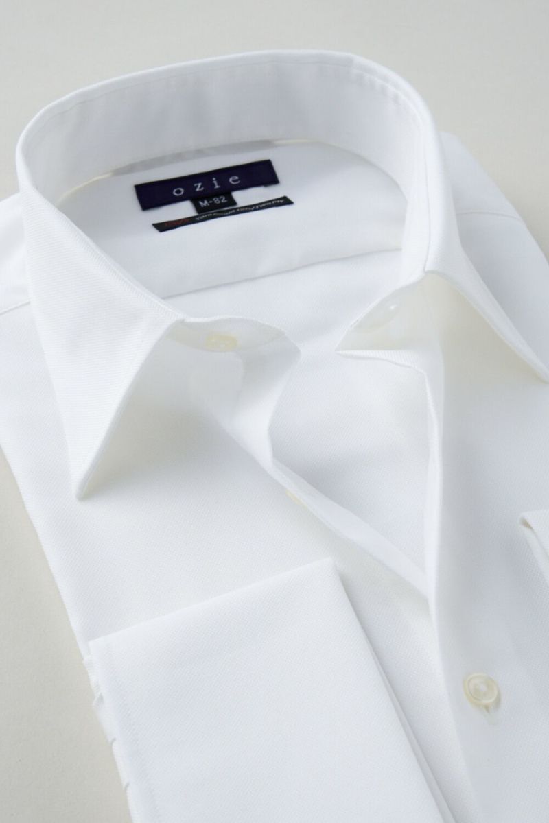ワイシャツ 8005P-B10A-WHITE-衿2