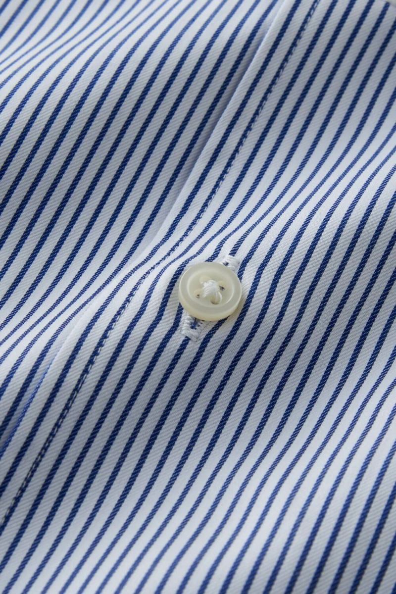 ワイシャツ 8044PCL-B10B-NV-生地