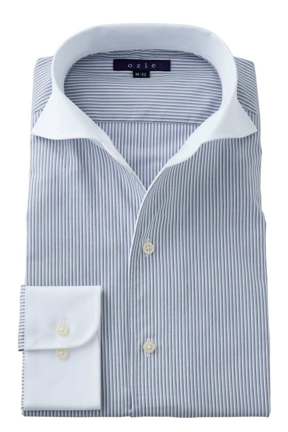 ワイシャツ 8045PCL-B10A-NAVY