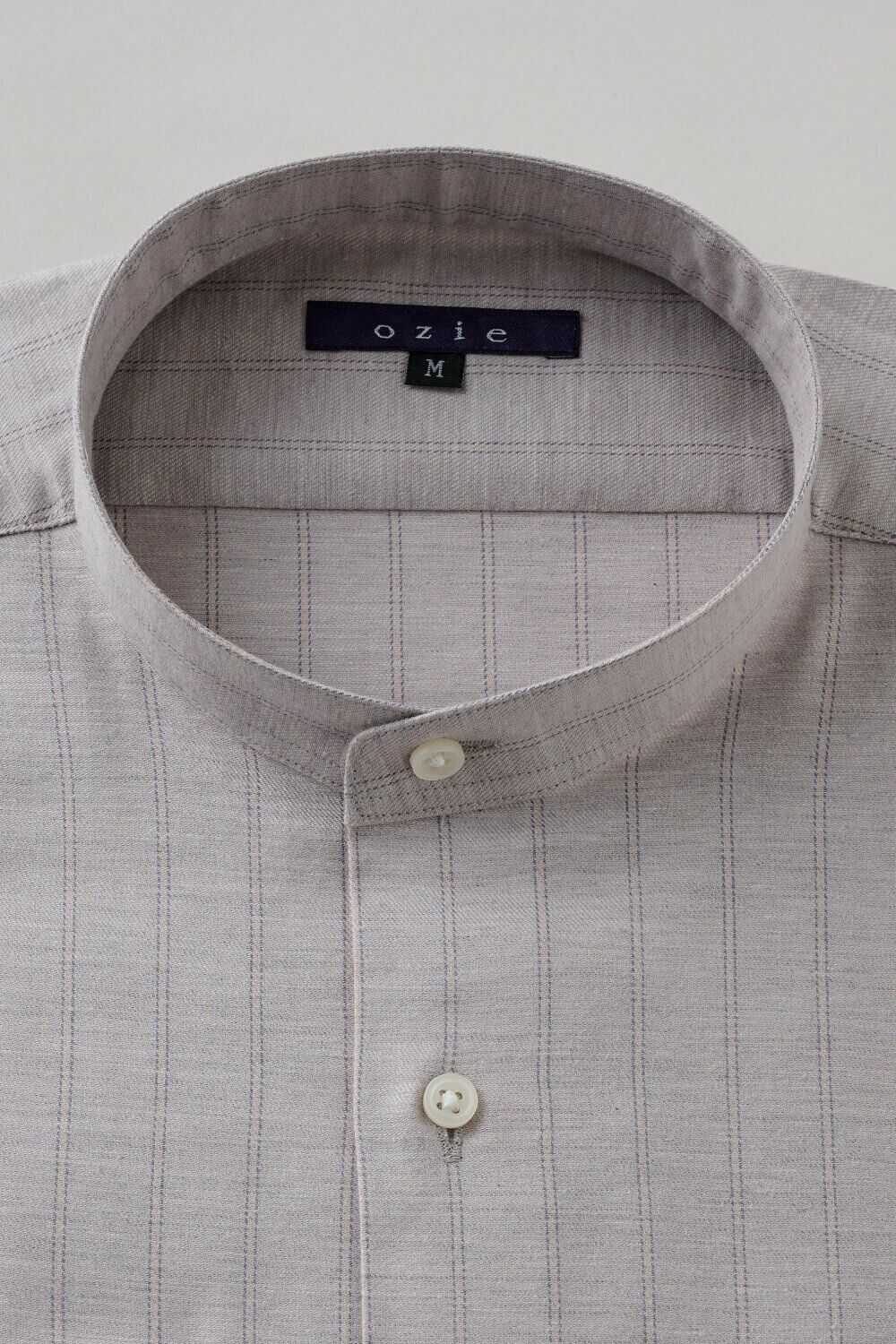 ワイシャツ 8063-B11F-BROWN-衿1