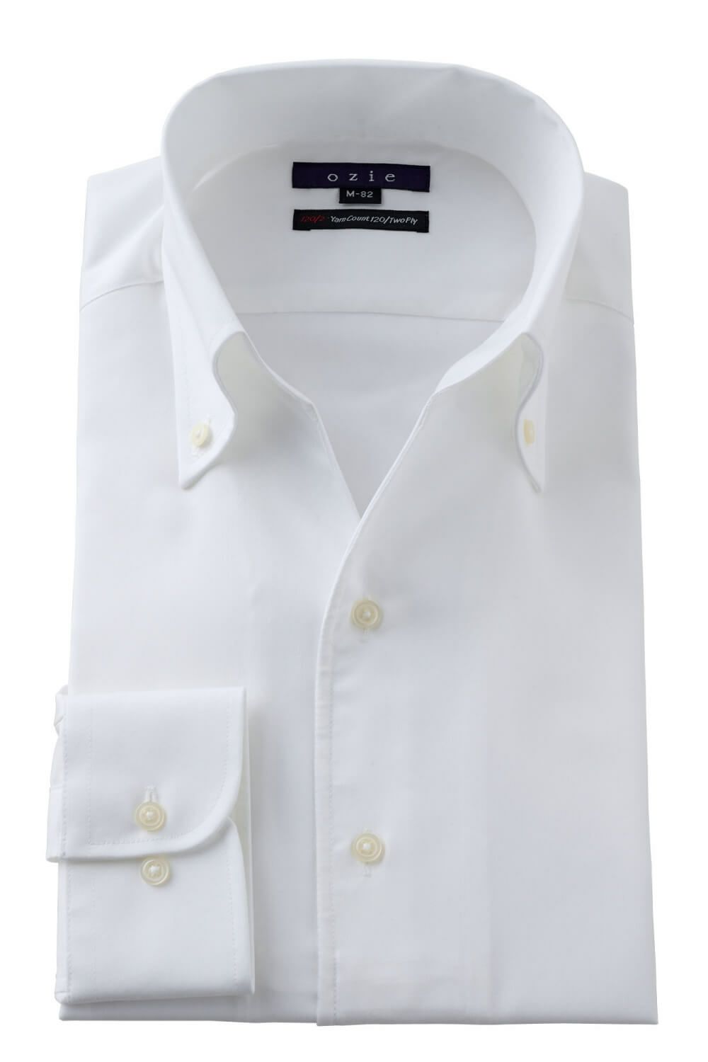 メンズワイシャツ・カッターシャツ 8044-H06B-4-WHITE
