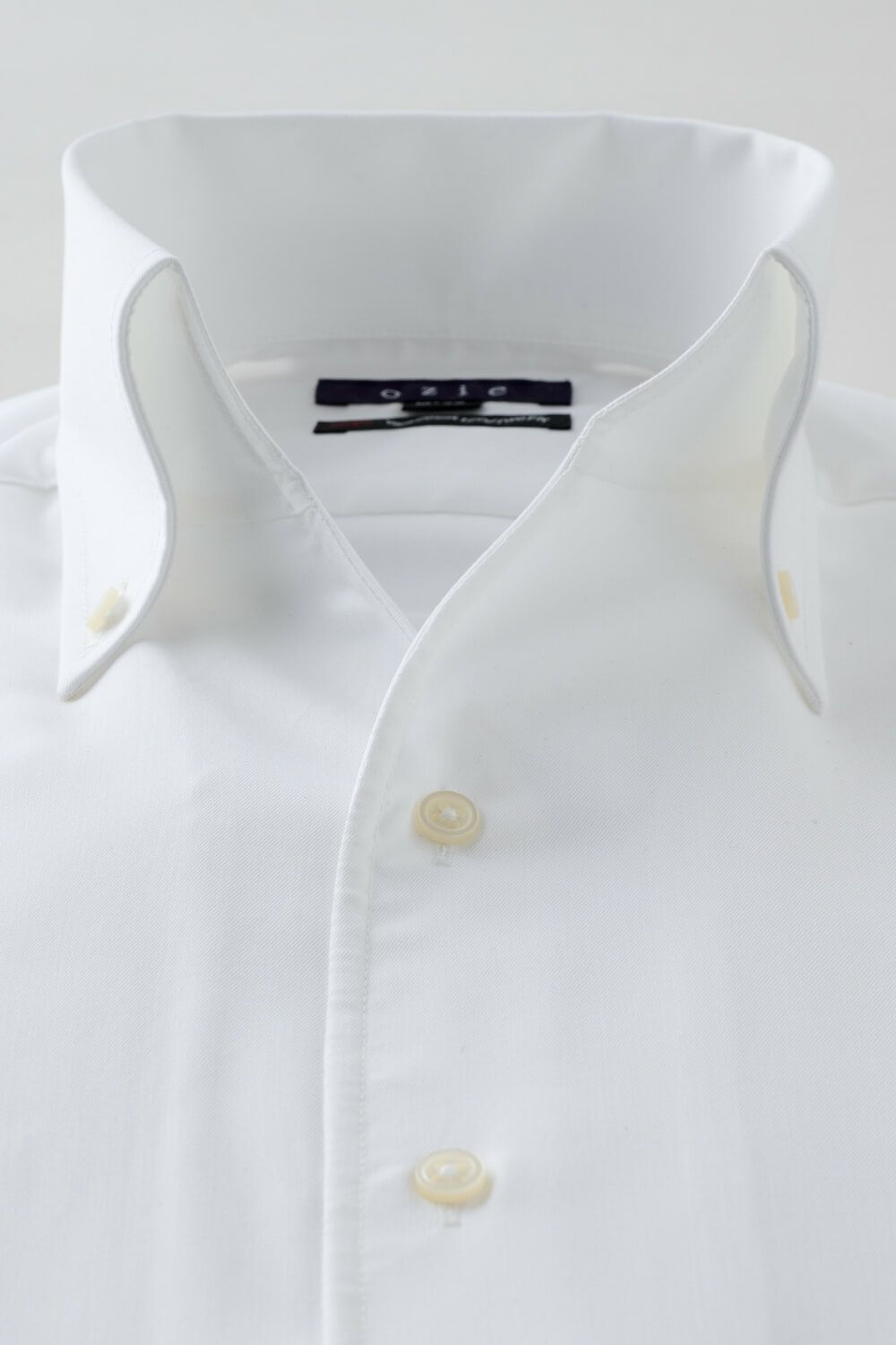 ワイシャツ 8044P-B10B-WHITE-衿1