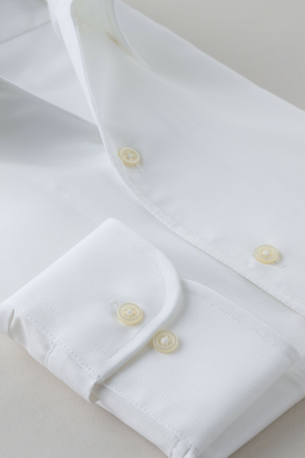 ワイシャツ 8044P-B10B-WHITE-カフス