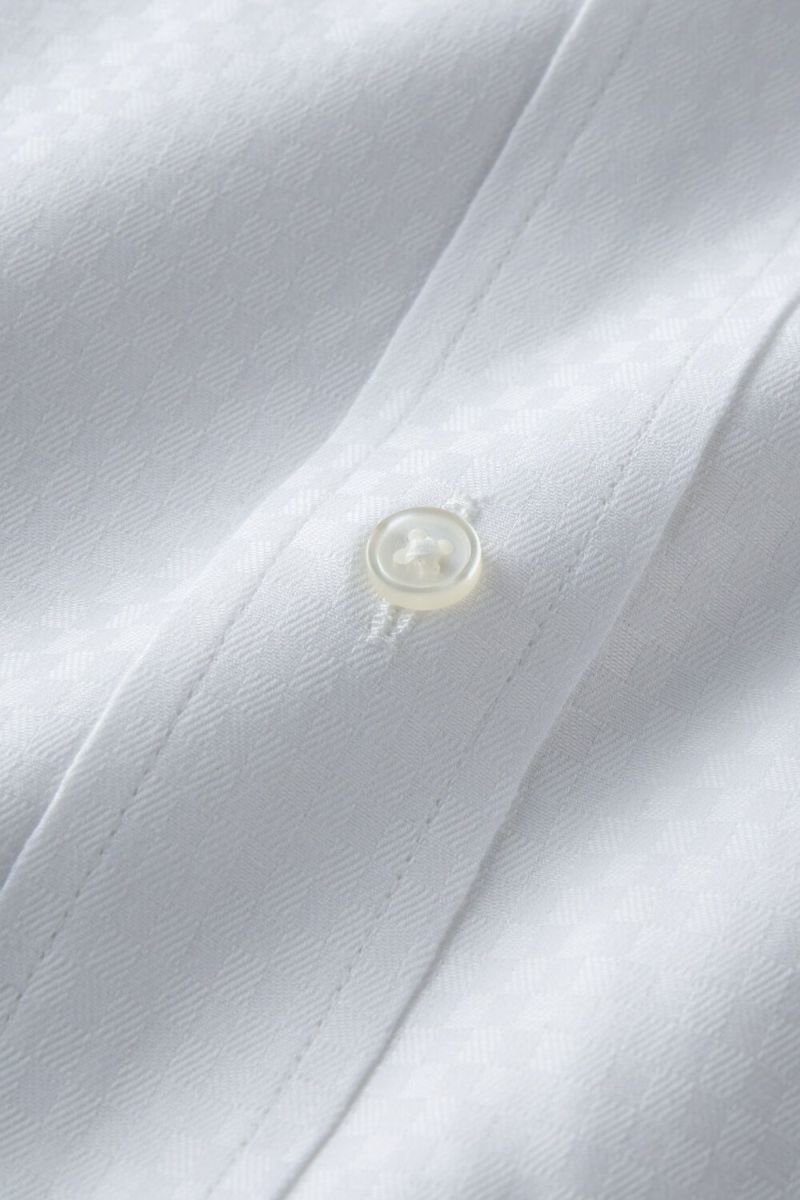 ワイシャツ 8023-C01A-WHITE-生地