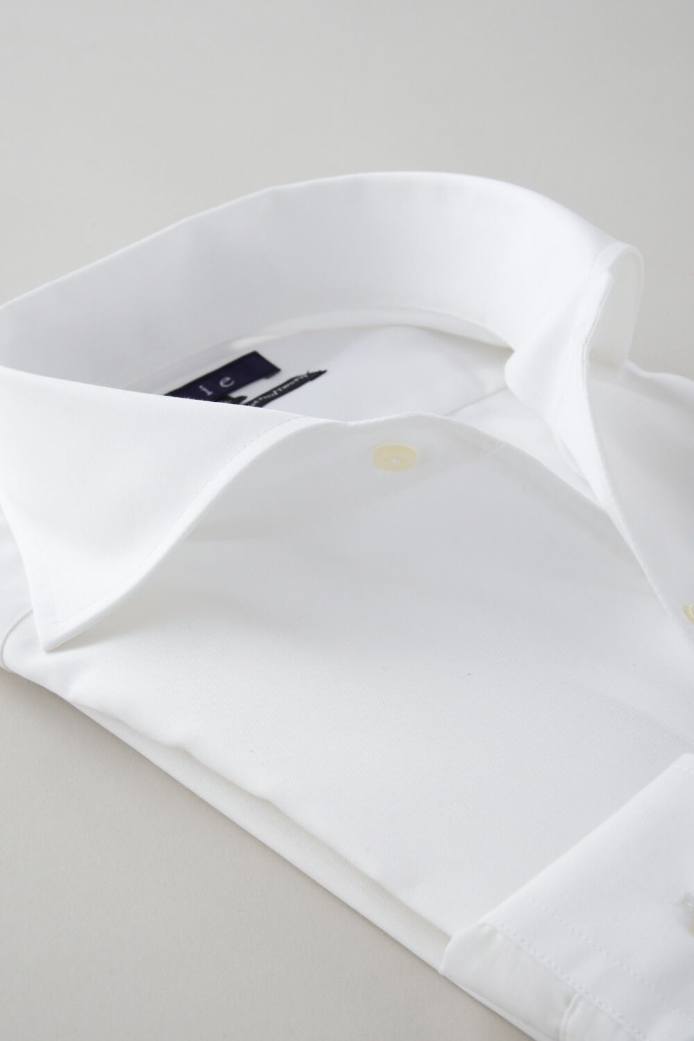 ワイシャツ 8045P-B10C-WHITE-衿2