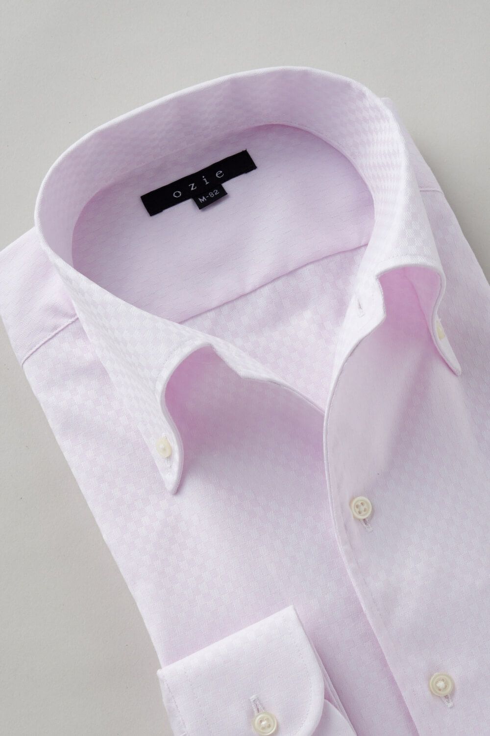 ワイシャツ 8051-C01C-PINK-衿1