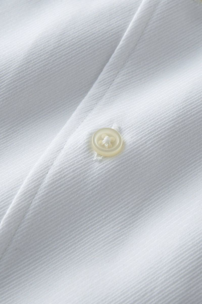 ワイシャツ 8051-C01D-WHITE-生地